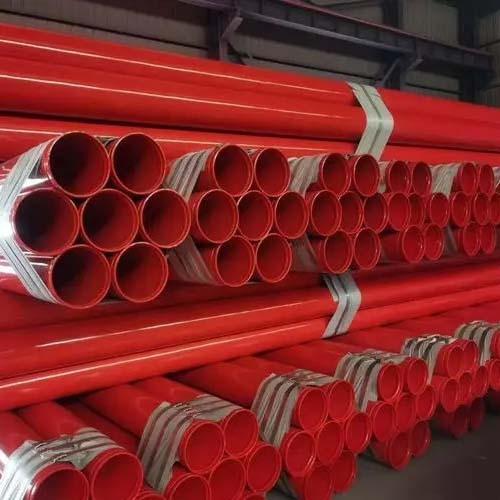 信阳涂塑钢管的摩擦阻力比较小的原因